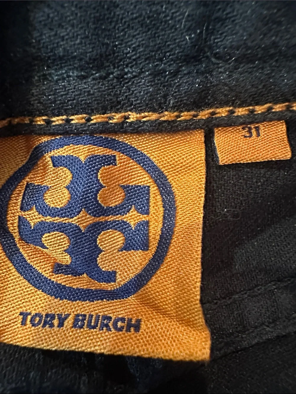Tory Burch Women’s Black Bootcut Jeans